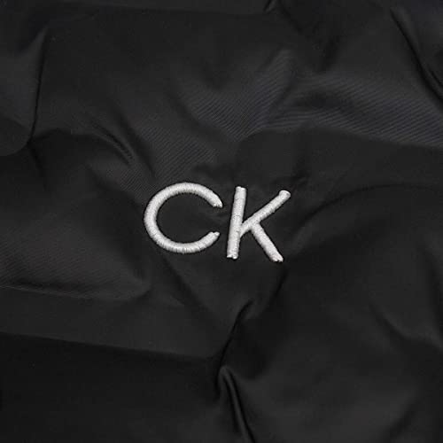 Calvin Klein Mens Bridgeport Padded Golf Jacket - Grey Marl/Black - M