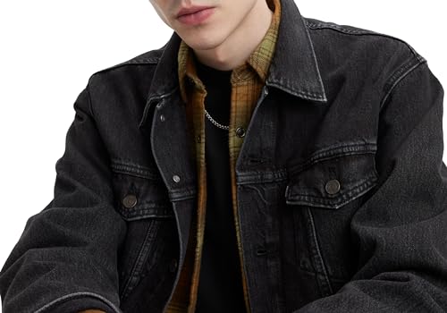 Levi's Men's New Relaxed Fit Trucker Jacket, Superior, M