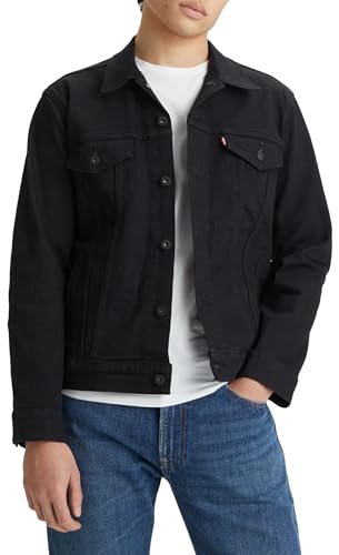 Levi's Men's The Trucker Jacket, Dark Horse, M