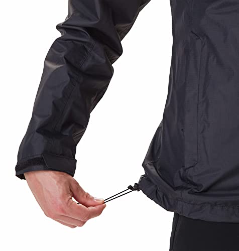 Columbia Men's Pouring Adventure Ii Waterproof Rain Jacket, Black, M UK