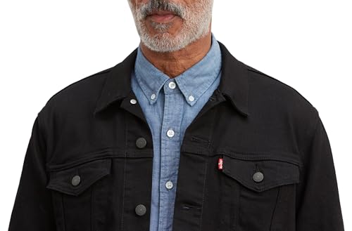 Levi's Men's The Trucker Jacket, Dark Horse, M