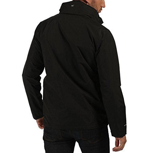 Regatta Mens Matt Lightweight Jacket - Black - S