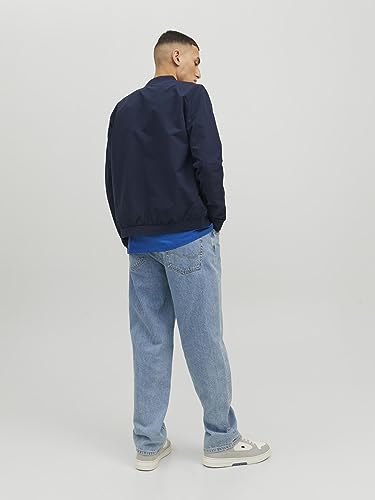 JACK & JONES Men's Jjeroy Bomber Jacket, Blazer Navy, L