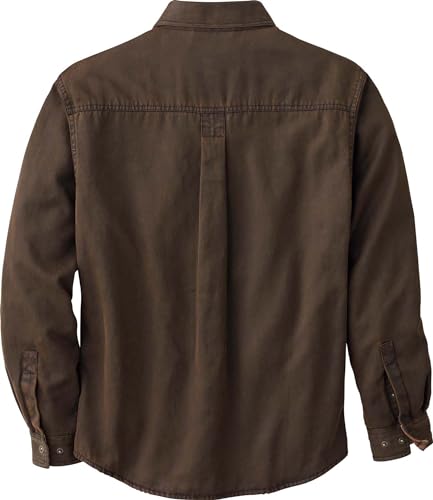 Legendary Whitetails Men's Journeyman Rugged Shirt Jacket, Tobacco, XL UK