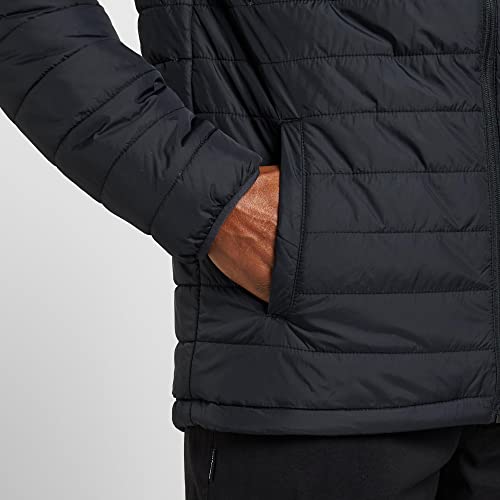 Peter Storm Men's Blisco II Insulated Jacket with Hood and 2 Pockets, Water Repellent and Lightweight Men's Jacket (M, Black)