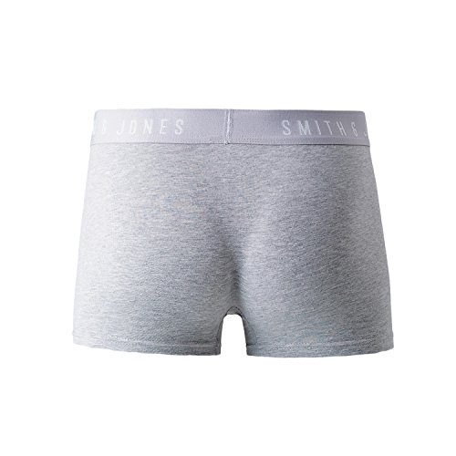 Smith and Jones Mens Boxers Shorts (5 or 7 Pack) Multipacked Underwear Gift Set, Mens Boxers Trunk(XL,NIGHTFALL)