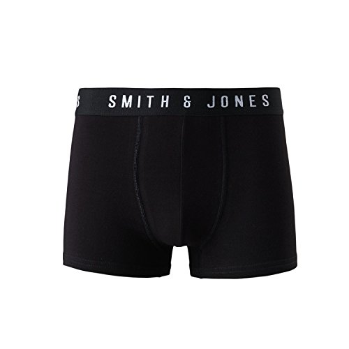 Smith and Jones Mens Boxers Shorts (5 or 7 Pack) Multipacked Underwear Gift Set, Mens Boxers Trunk(XL,NIGHTFALL)
