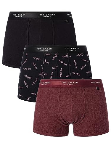 Ted Baker 3-Pack Cotton Trunk Multicoloured