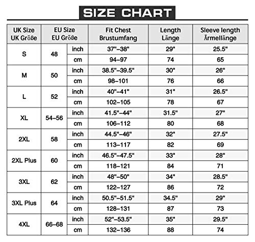 R RUNVEL Mens Waterproof Coats Winter Fleece Jackets Outdoor Warm Thermal Rain Jacket with Hood for Hiking Ski Walking Camping Mountain Working Fishing Hunting Black UK Large