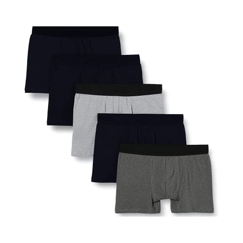 FM London (5-Pack) Mens Boxers with HyFresh Odour Protection Technology - Breathable Mens Underwear Suitable all Occasions - Tagless Mens Boxers Shorts Multipack Designed for a 24hr Wear - Super Soft