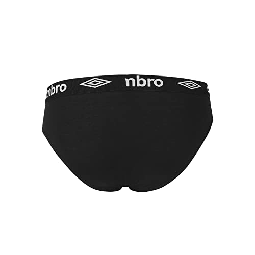 UMBRO Men's Slip UMB/1/SCX5 Briefs, Black, XXXL