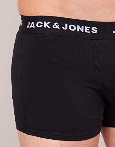 JACK & JONES Mens JAChuey Boxer Briefs - Black - L