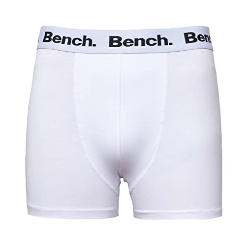 Bench - Mens 'MARCOS' Everyday Essentials Multipack Boxer Jersey Shorts, Classic Fit 7 Pack Casual Trunks, Underwear Gift Set (M, Marcos/Assorted)