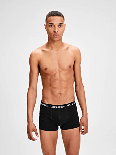 JACK & JONES Mens JAChuey Boxer Briefs - Black - L