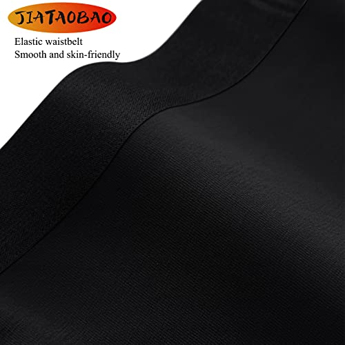 JIATAOBAO Boxer Shorts Mens (Pack of 6), Cotton Fitted Underwear Retro Trunks Breathable Briefs, Suitable For Leisure, Sports And Business, S, M, L, XL, XXL (XL, Black×6)