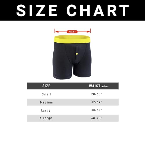 Sockstack 12 Pairs Mens Boxer Shorts Designer Black Fashion Band Underwear X Large (38-40")