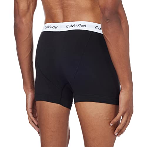 Calvin Klein Men's Trunk 3pk Trunk, Black, L