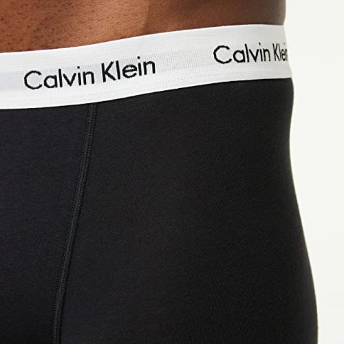 Calvin Klein Men's Trunk 3pk Trunk, Black, L