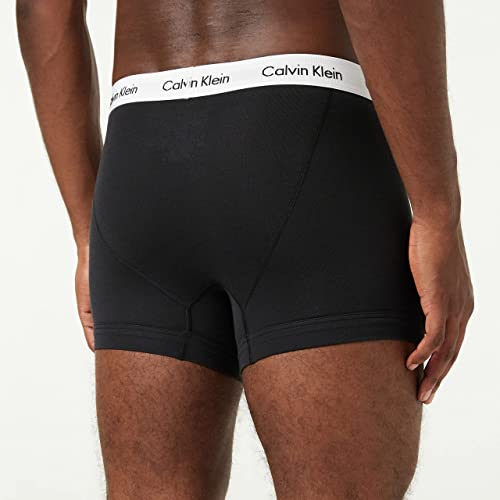 Calvin Klein Men's Trunk 3pk Trunk, Black, L