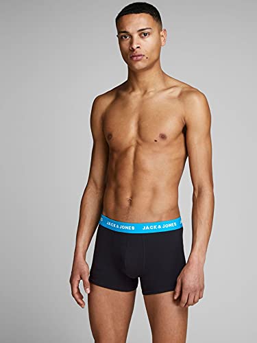 Jack & Jones Men's Jaclee Trunks 5 Pack Boxer, Surf the Web, XL UK