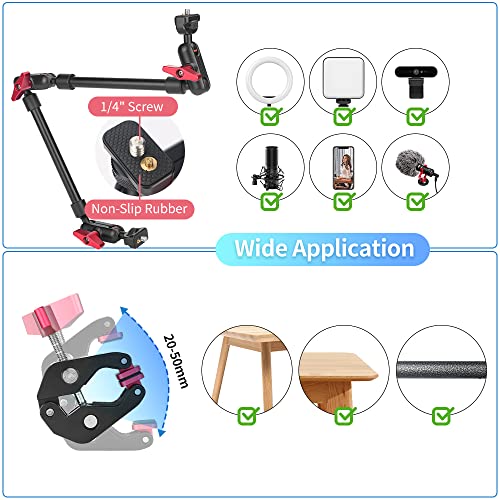 Adjustable Articulating Friction Magic Arm for Photography