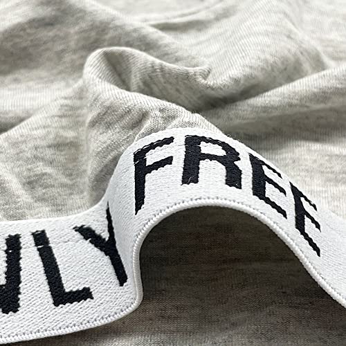 FedMois Girls Sports Bra Unpadded Crop Top Cotton Pack of 3, Grey, Black and White, 10-12 Years