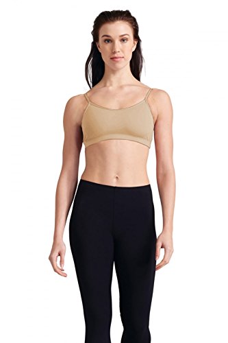Capezio 126 Camisole Bra Top Team Basics, Nude, XS UK