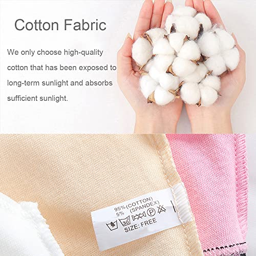 Girls Sports Bras Cotton Teen Vest 8-14 Years Adolescente Kids Seamless Underwear with Removable Pads and Adjustable Shoulder Strap- 4 Pcs/4 Set