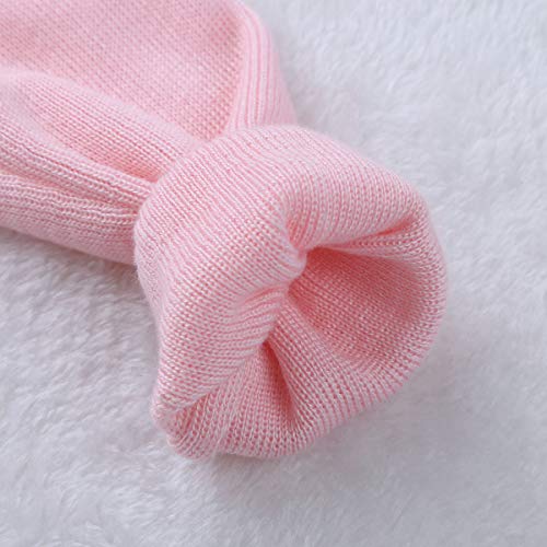 MSemis Kids Girls Ballet Dance Wrap Tops Crop Top Sweater Long Sleeve Ballerina Crossover Cardigan Dancewear Pink 3-4 Years