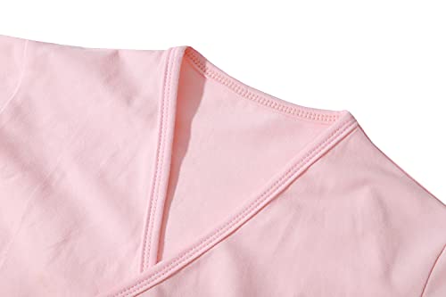 Tancefair Ballet Cardigan Dance Wrap Top Cotton Crossover Cardigan Ballet Wrap Top Long Sleeve for Girls Womens