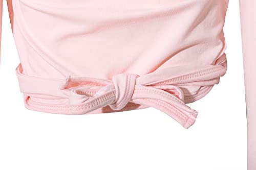 Tancefair Ballet Cardigan Dance Wrap Top Cotton Crossover Cardigan Ballet Wrap Top Long Sleeve for Girls Womens