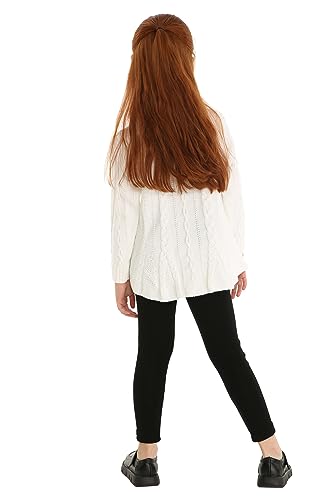 Mud Kingdom Big Girls Cardigan Sweaters Button Up Pink 10 Slim Years