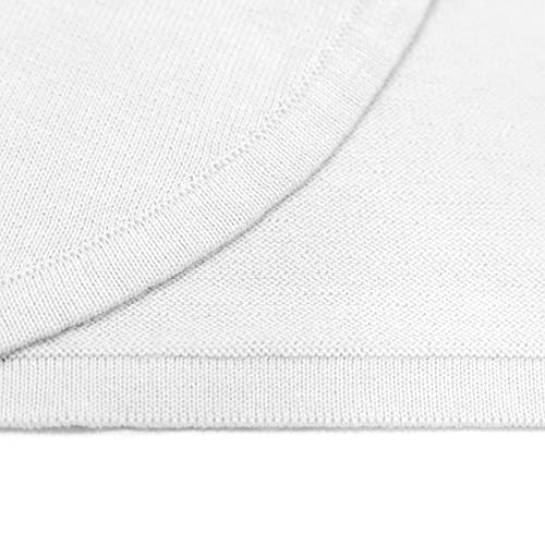 Bolerose Girls Long Sleeve Cardigan Childrens Kids Bolero Shrug (White, 5-6 Years)