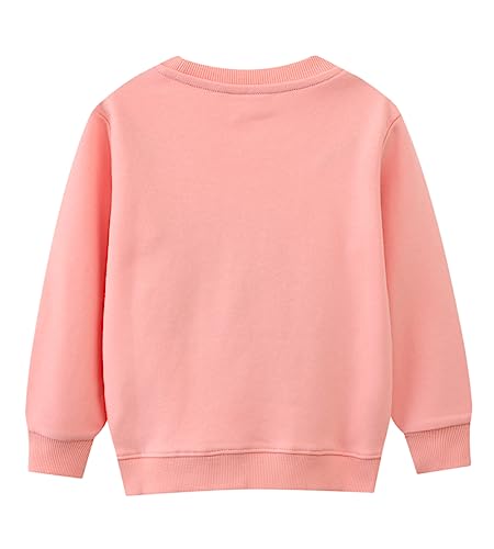 Little Hand Toddler Girls Unicorn Jumpers Cotton Long Sleeve Girls Casual Sweatshirt Top Kids Outfit Children Pullover Age 2-3 Year