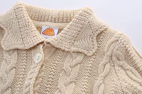 Mud Kingdom Big Girls Cardigan Sweaters Button Up Pink 10 Slim Years