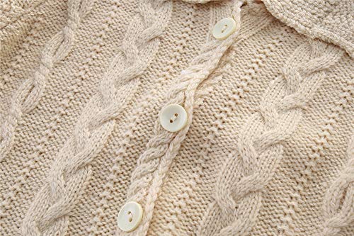 Mud Kingdom Big Girls Cardigan Sweaters Button Up Pink 10 Slim Years