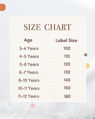 Domee Girls Knitted Cardigan Cotton Bolero Shrug Long Sleeve Solid Colour Cream White 8-10 Years (Manufacturer Size 140)