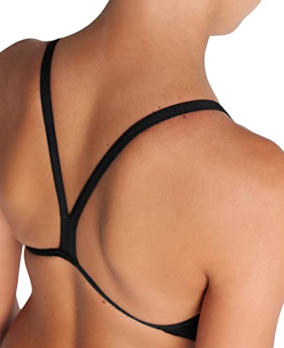 arena Solid Challenge Team Junior Girl's One-piece Swimsuit, Fast-drying sports Swimwear, MaxLife fabric with maximum chlorine resistance and UPF 50+ UV protection