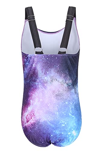 Aisyee Girls Swimming Costume Kids One Piece Swimsuit Girls Swimwear 7-8 Years