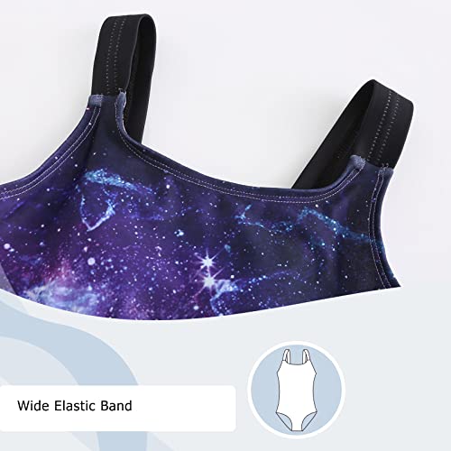 Aisyee Girls Swimming Costume Kids One Piece Swimsuit Girls Swimwear 7-8 Years