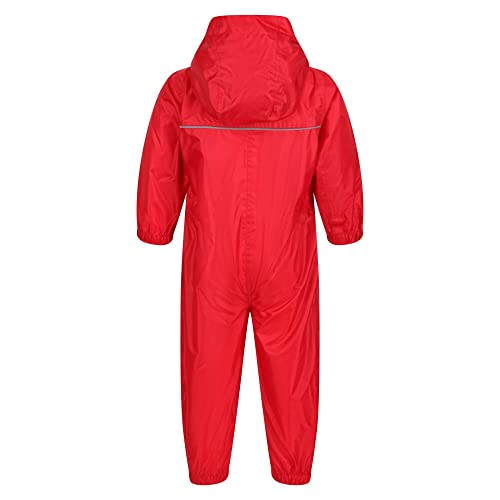 Regatta Unisex Kids Paddle Rain Suit, Jem Pink, Size 18 - 24 UK
