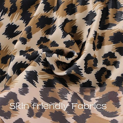 Girls Swimming Costume Girls Swimsuit Toddler Two Piece Bathing Suit Kids Sleeveless Swimwear Leopard Bikini Tankini Beach Rash Guard Swimsuits 12-14 Years