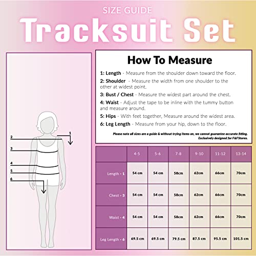 Girls Tracksuit 2 Piece Hoodie Jogging Bottoms Activewear Set for Kids Teenagers Cotton Lounge Wear Holographic Soft Breathable Kids Tracksuit (Holographic, 11-12 Years)