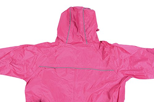DRY KIDS Waterproof Rainsuit Raspberry Pink 7/8yrs