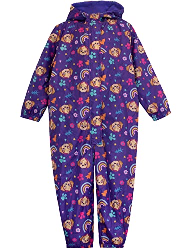 Paw Patrol Girls Puddle Suit Skye Purple 4-5 Years