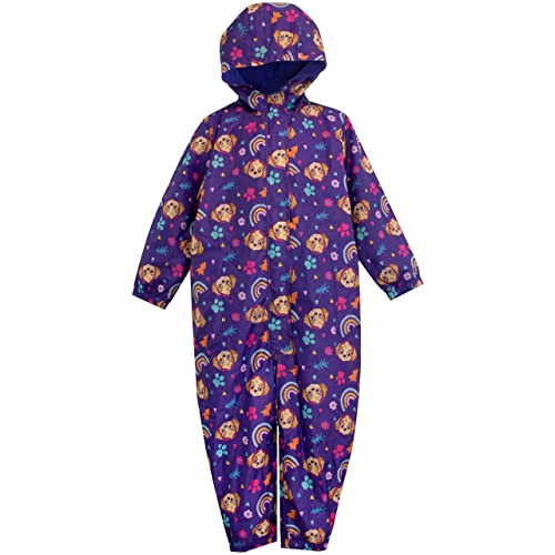 Paw Patrol Girls Puddle Suit Skye Purple 4-5 Years