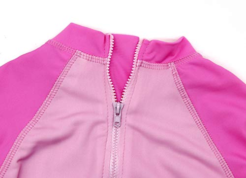 AmzBarley UV Sun Protection Swimwear Kids Girls Unicorn Swimsuit Childs Rash Guard Swimming Costume Bathing Suit Holiday Travel Swim Outfit Age 5-6 Years Size 6/130