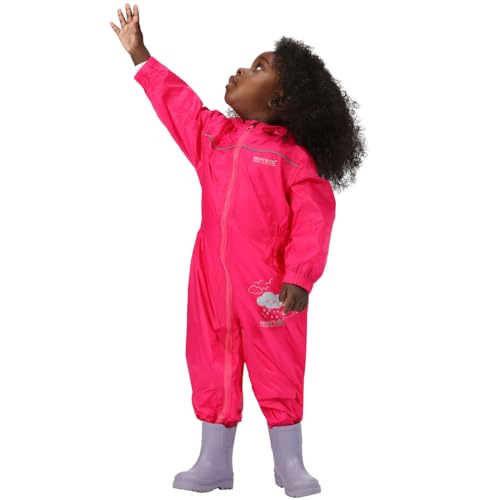 Regatta Unisex Kids Puddle IV Waterproof Puddle Suit - Jem - 4-5 Years