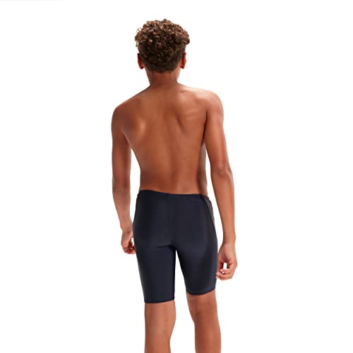 Speedo Boy's Hyper Boom Splice II Jammer, True Navy/Fed Red, 5-6 Years