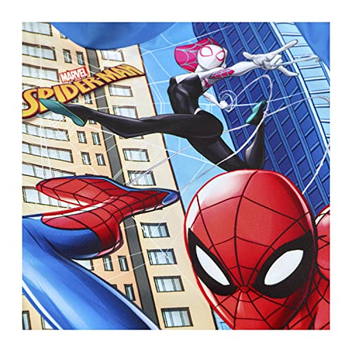 Spiderman Boys Swimsuit Surfsuit, Ages 3 to 8 Years Old (as8, Age, 6_Years, 7_Years, Regular) Blue